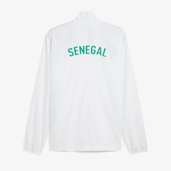 Senegal 2026 Windbreaker Jacket - White