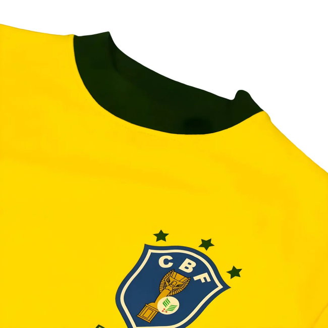 Brazil 1982 Home Retro Shirt
