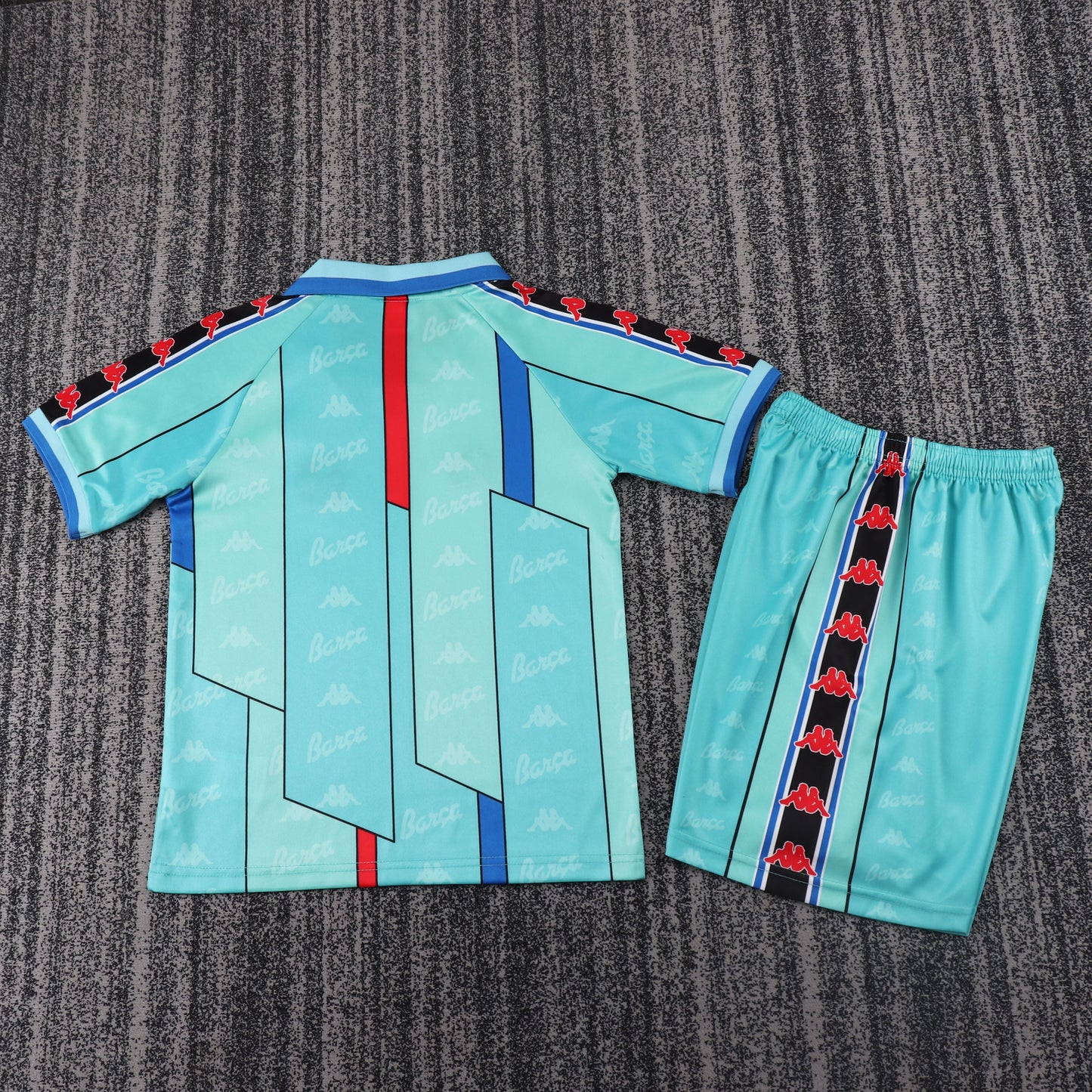 Barcelona 95/96 Children's Away Retro Set