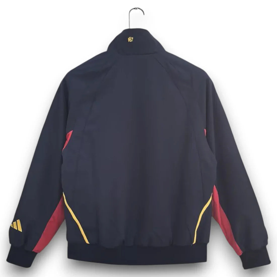 Spain 2002 Retro Windbreaker Jacket - Blue/Red