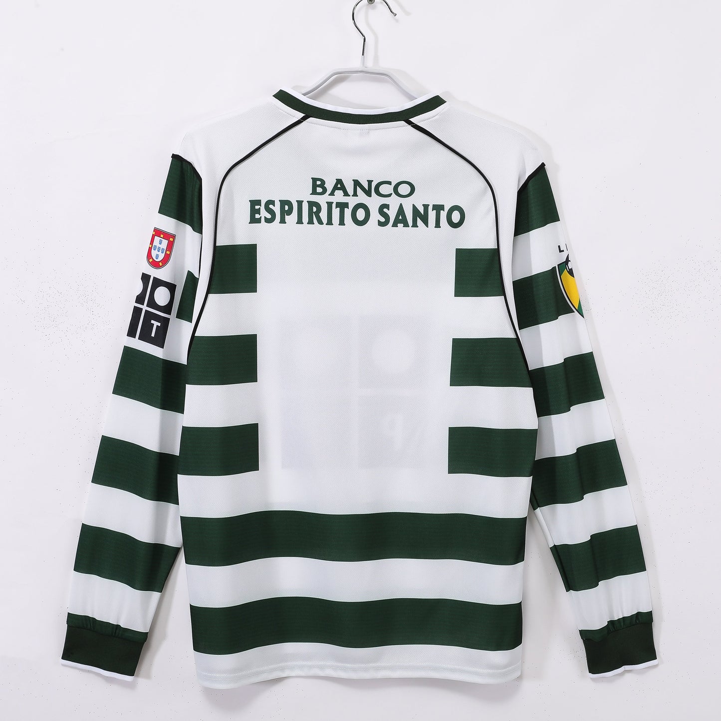 Sporting 01/03 Home Retro Shirt - Long Sleeve