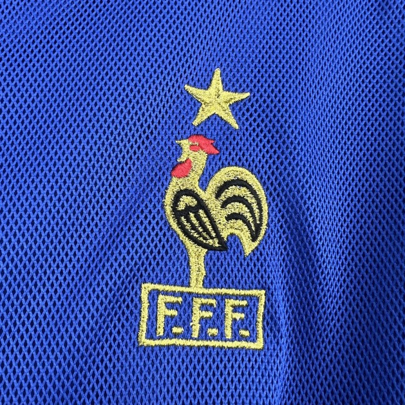France 2002 Home Retro Shirt