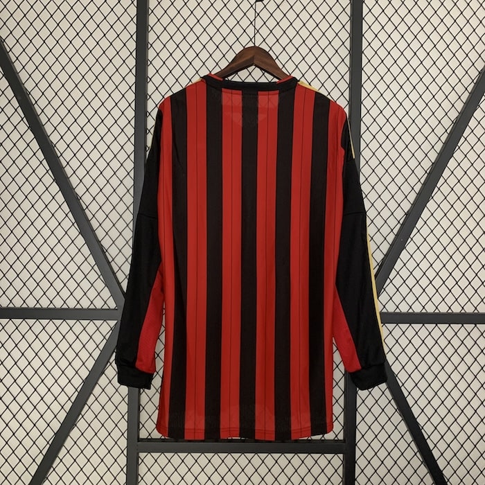 Milan 13/14 Home Retro Shirt - Long Sleeve