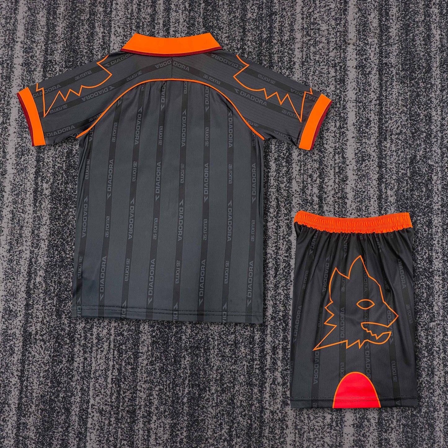 Roma 99/00 Children's Third Retro Set