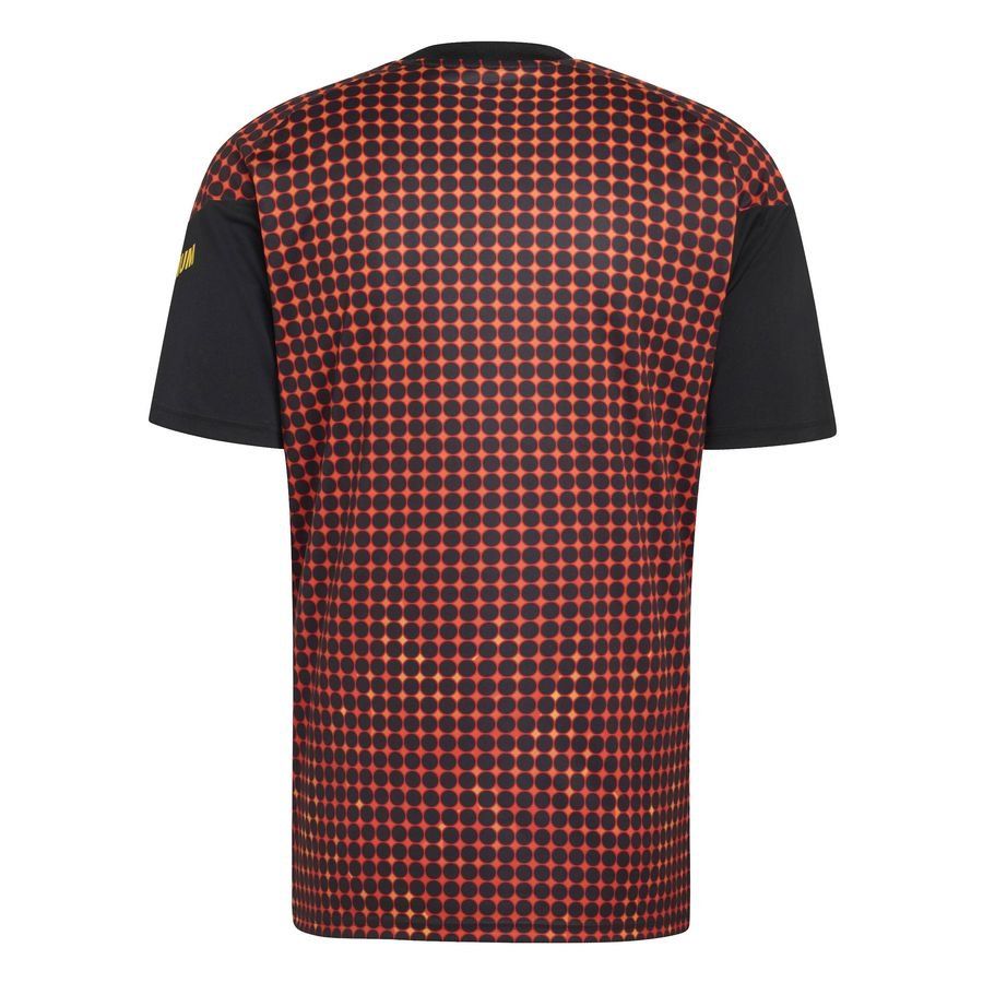 Belgium 2026 Pre-Match T-Shirt - Black/Red