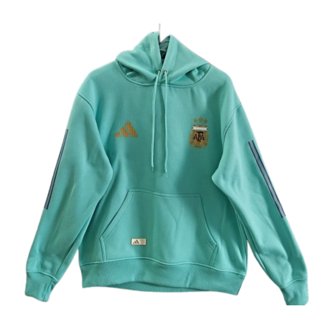 Argentina 2026/27 Team Hoodie - Turquoise