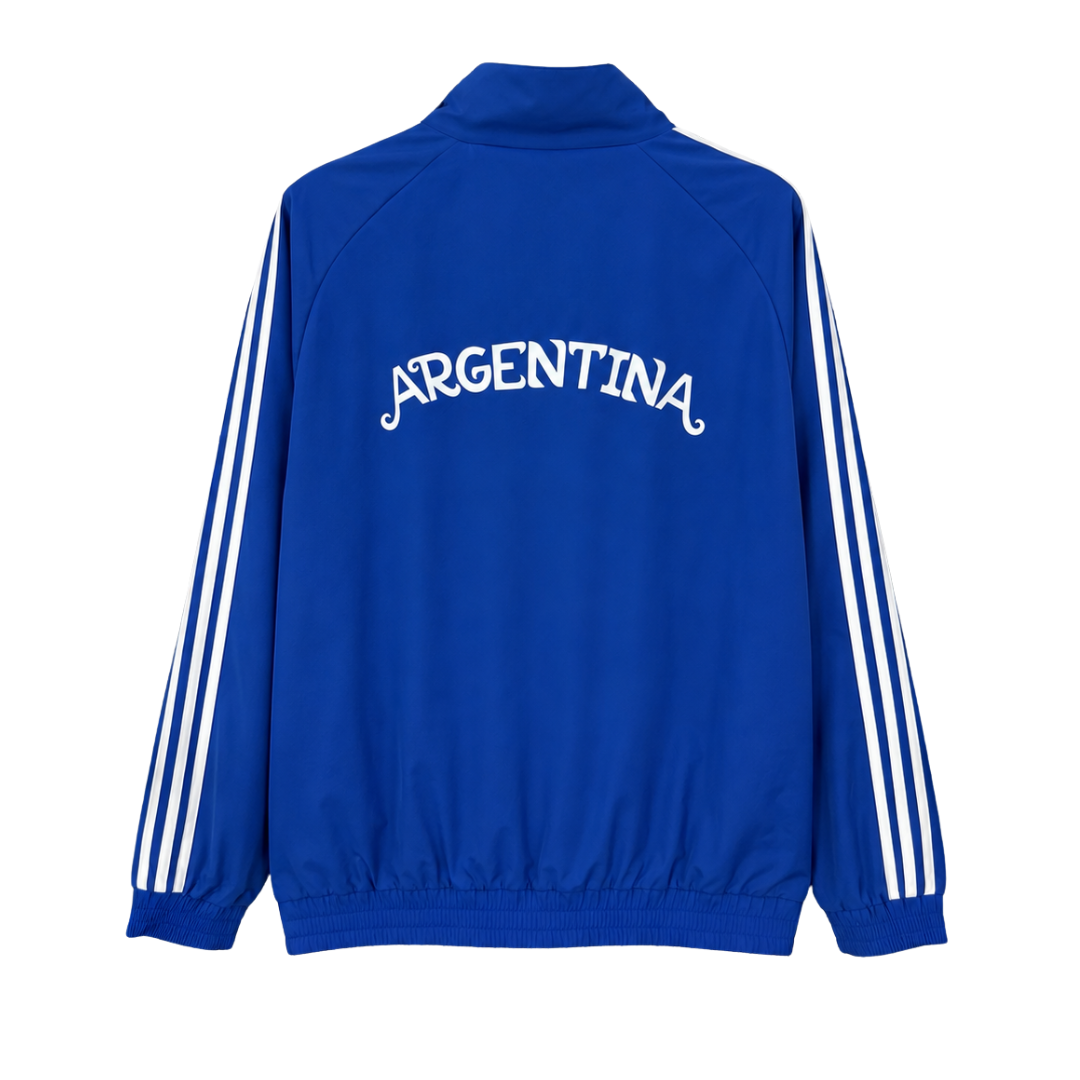 Argentina 2026 Windbreaker Jacket - Royal Blue/White