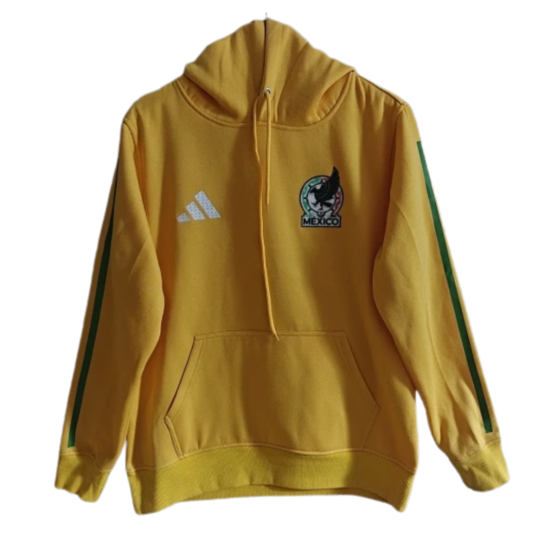 Mexico 2026/27 Team Hoodie - Yellow/Green
