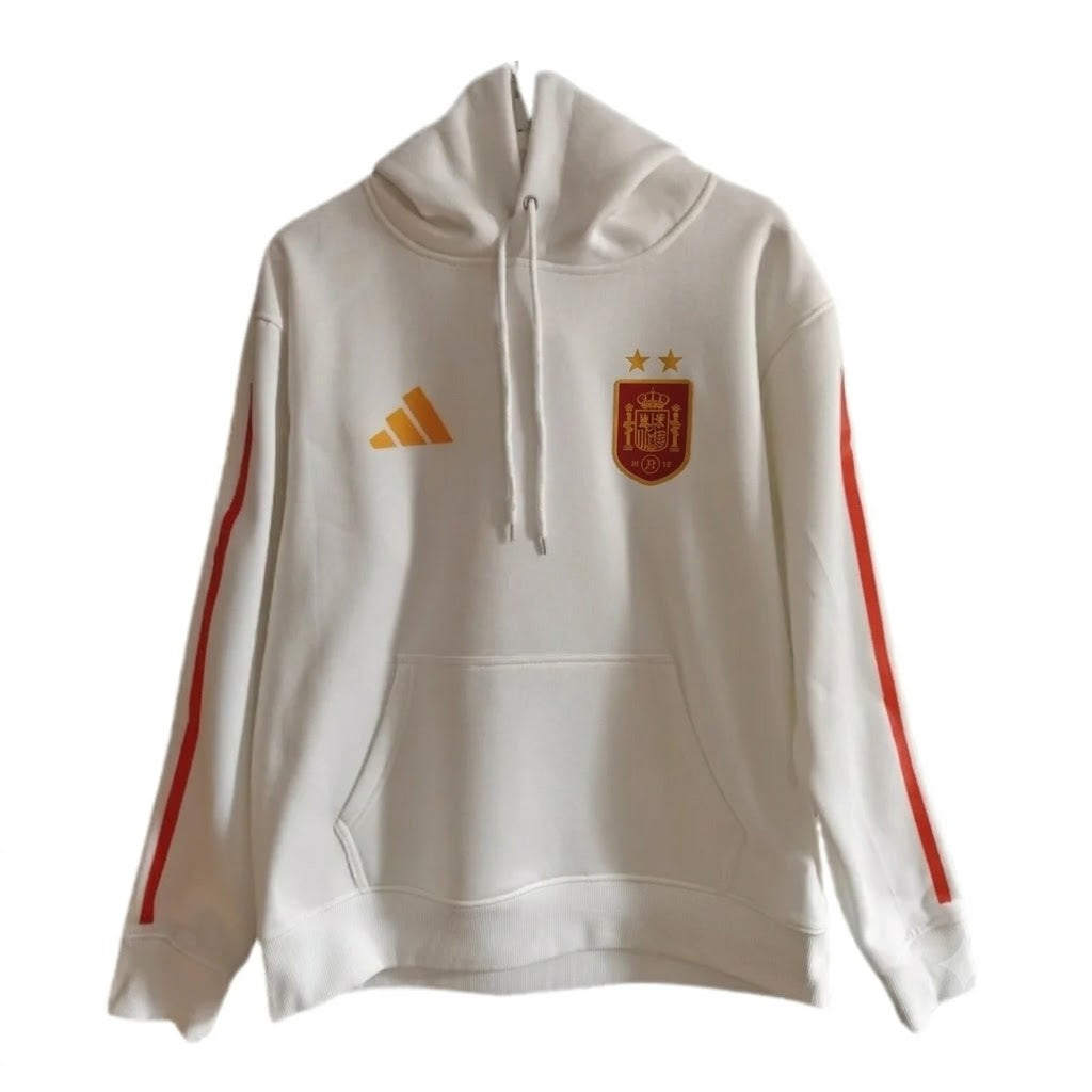 Spain 2026/27 Team Hoodie - White/Red