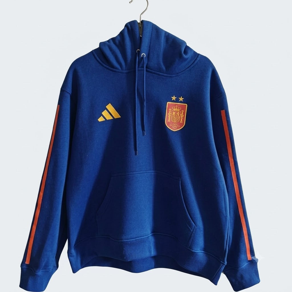 Spain 2026/27 Team Hoodie - Blue/Red