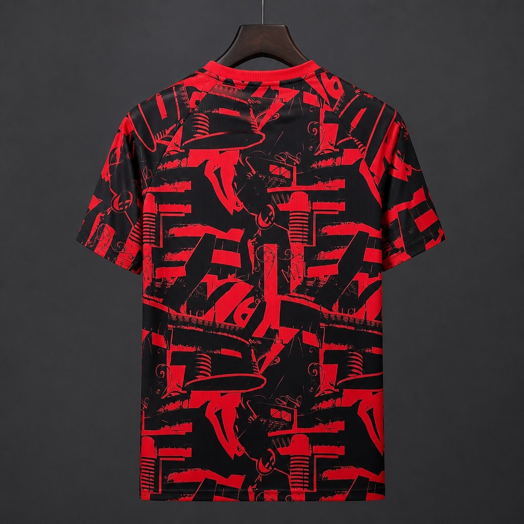 Milan 26/27 Pre-Match Jersey - Black/Red