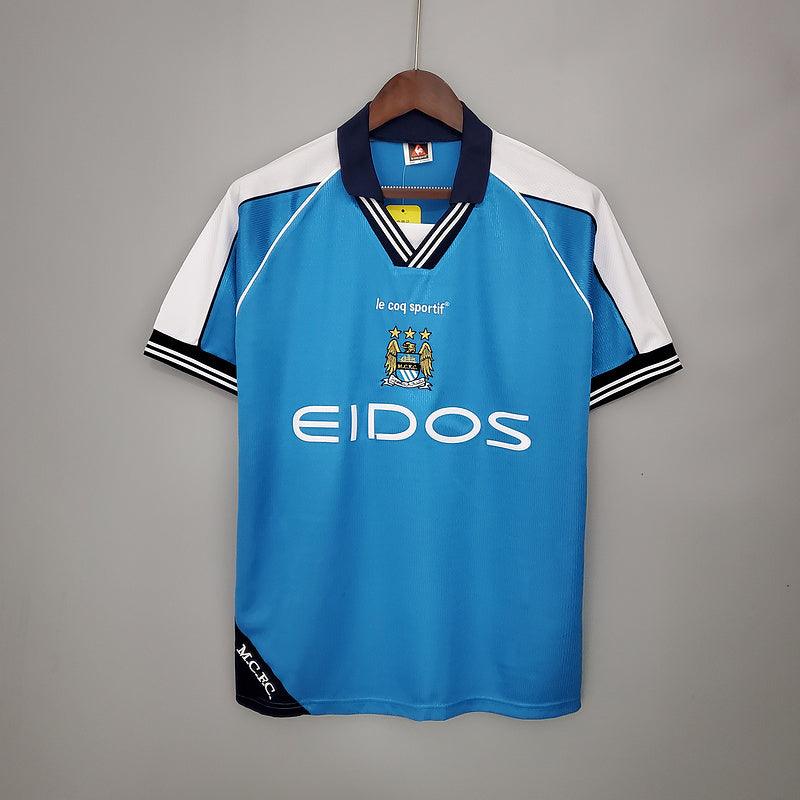 Manchester City 1999/01 Home Retro Shirt