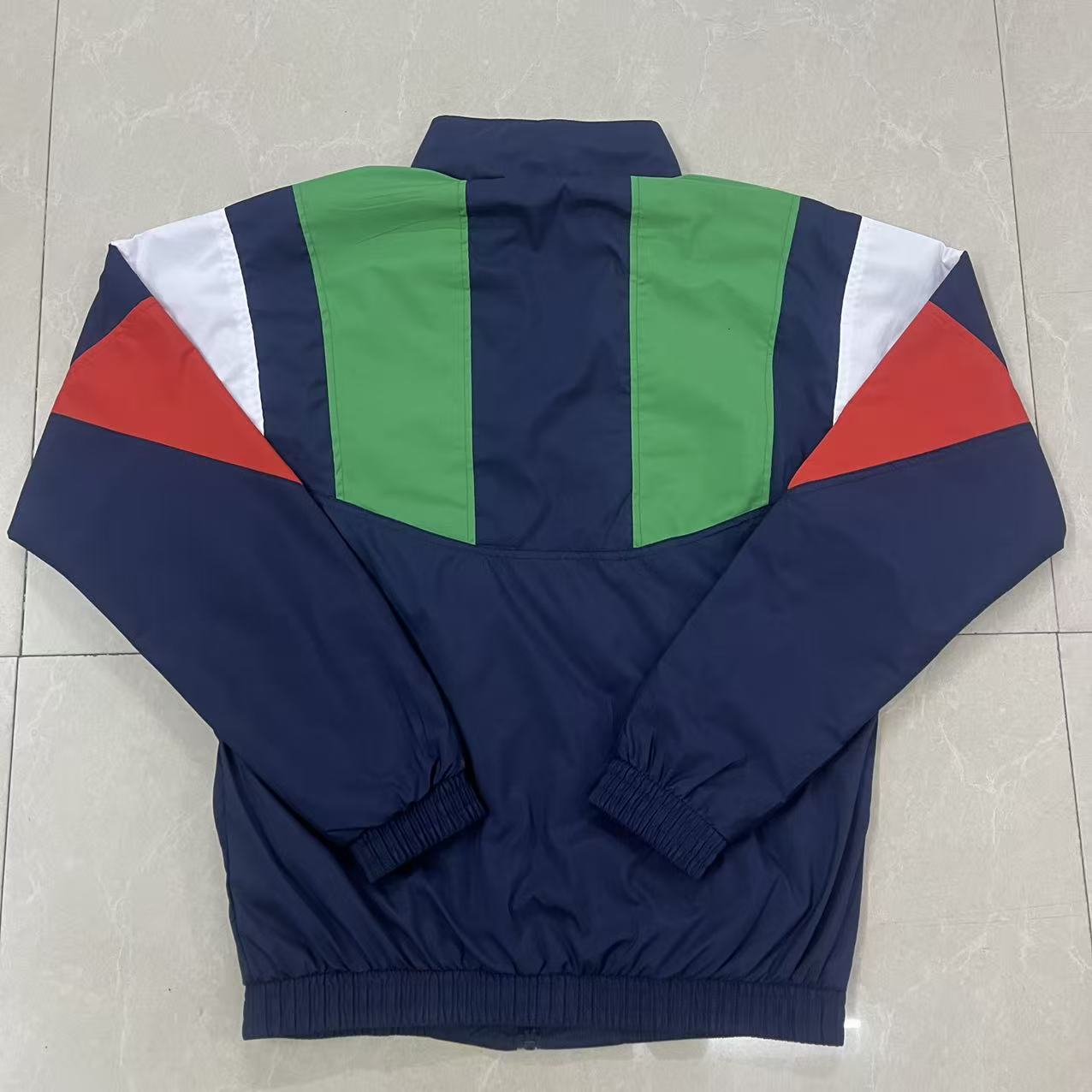 Mexico 2026 Windbreaker Jacket - Dark Blue/Green