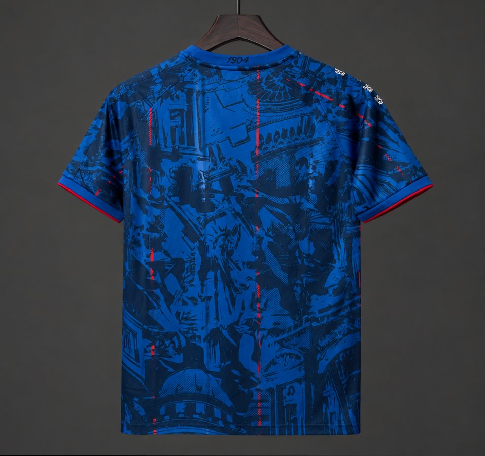 France 2026 'Les Bleus' Heritage Jersey - Blue/Blue navy