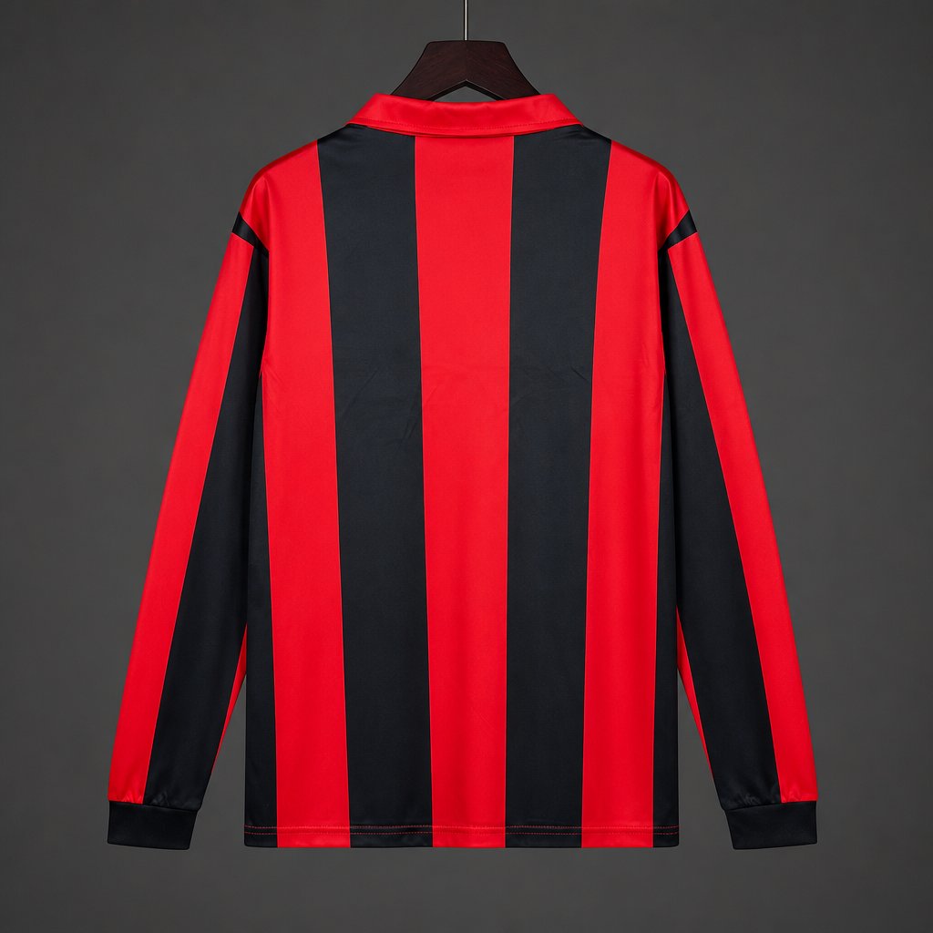 Eintracht Frankfurt 1988/89 Home Retro Shirt - Long Sleeve