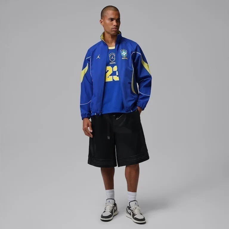 Brazil Jordan 2026 Windbreaker Jacket - Blue