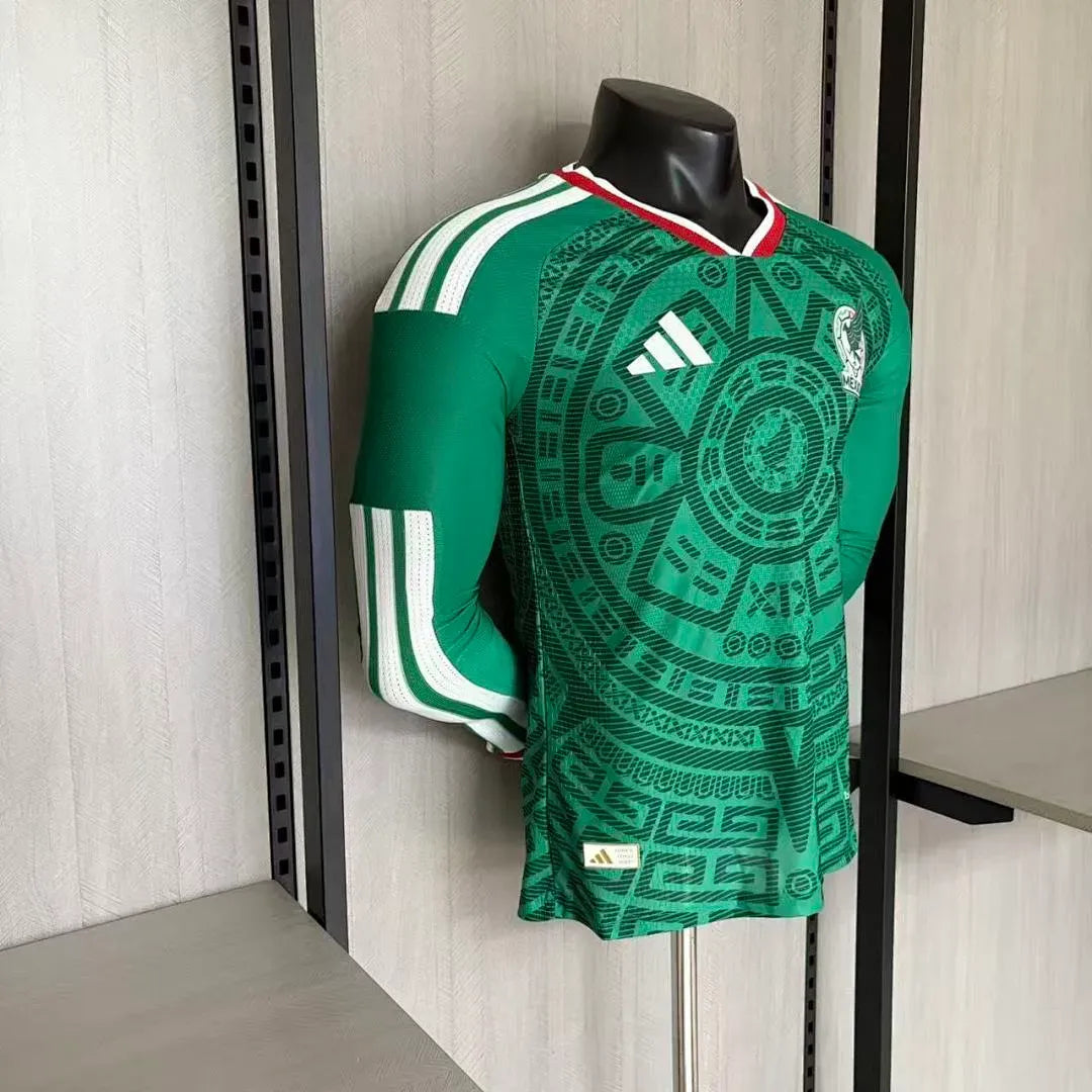 Mexico 2026/27 Home Long Sleeve Jersey - Player Version
