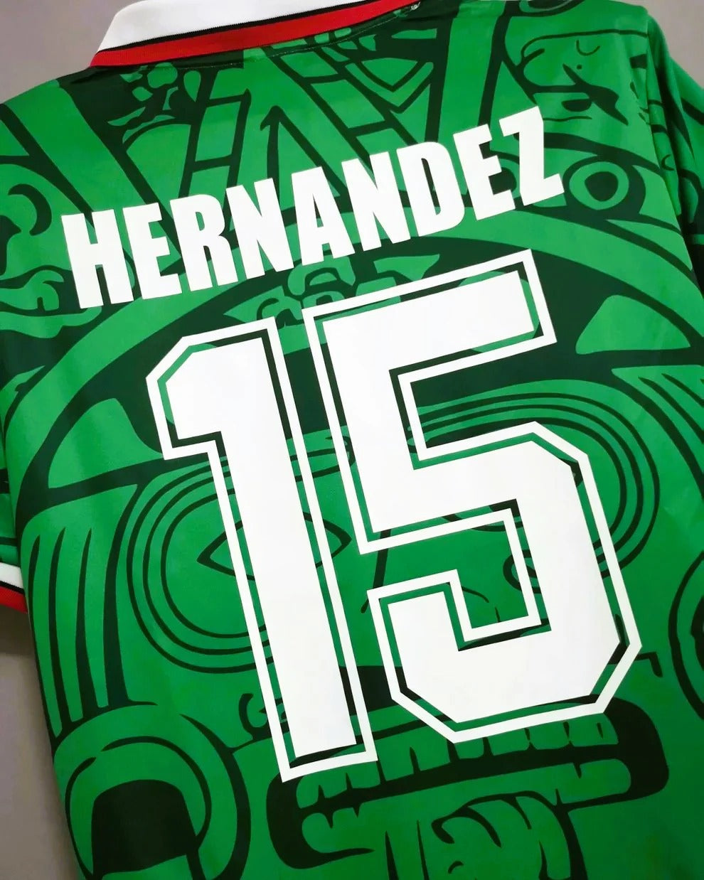 México 98/99 Home Retro Shirt - HERNANDEZ #15