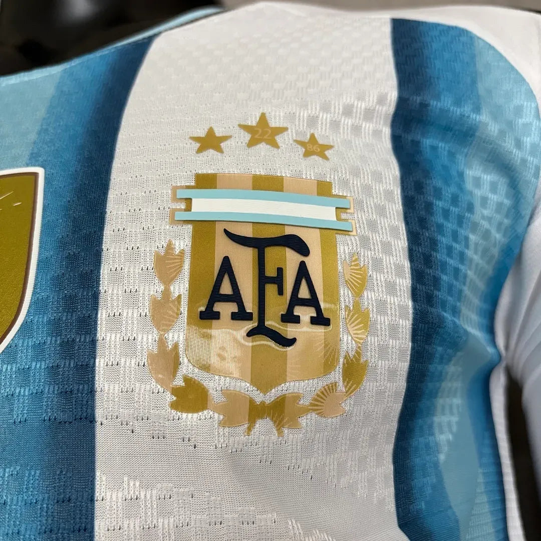 Argentina 2026/27 Home Long Sleeve Jersey - Player Version