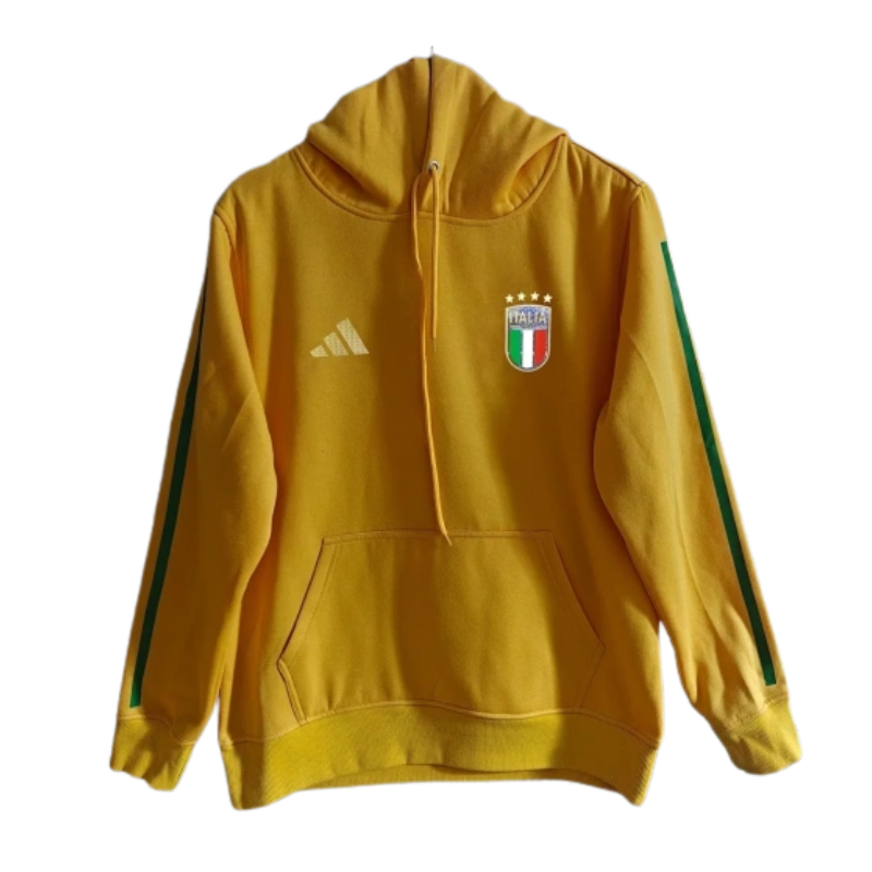 Italy 2026/27 Team Hoodie - Yellow