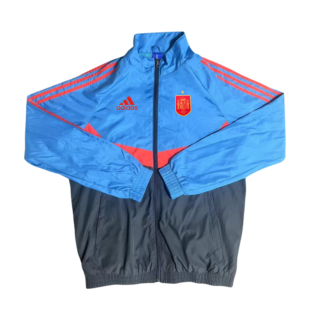 Spain Windbreaker Jacket - Blue