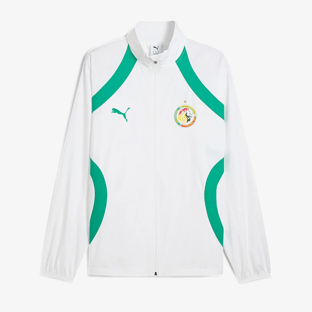 Senegal 2026 Windbreaker Jacket - White