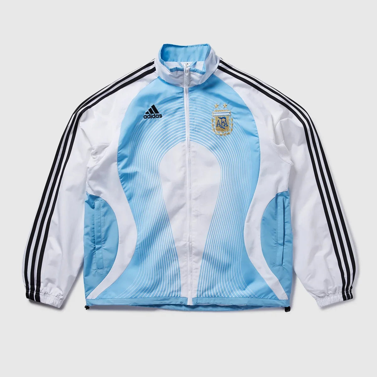 Argentina 2026 Windbreaker Jacket - White/Blue