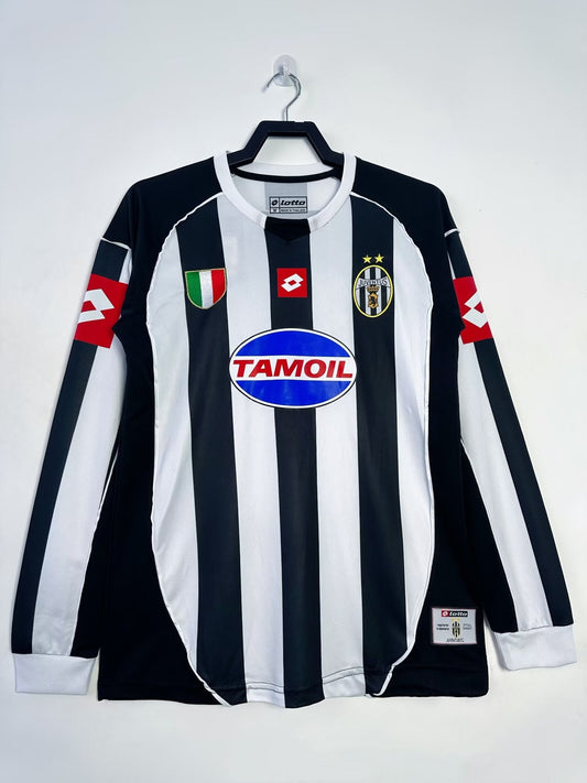 Juventus 02/03 Home Retro Shirt - Long Sleeve