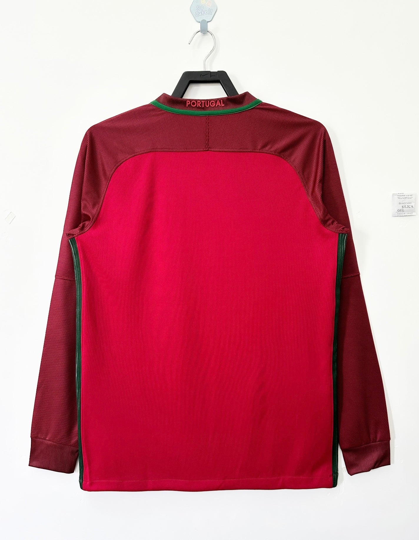 Portugal 2016 Home Retro Shirt - Long Sleeve