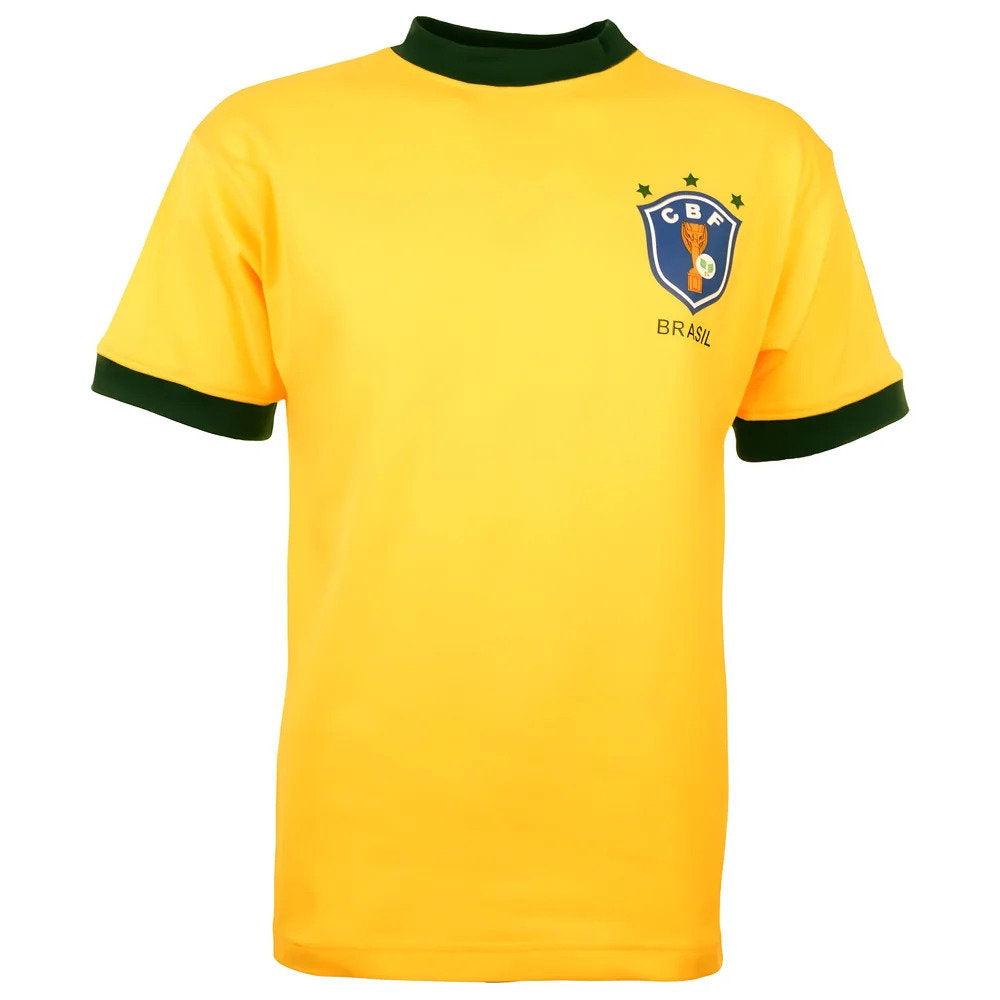 Brazil 1982 Home Retro Shirt
