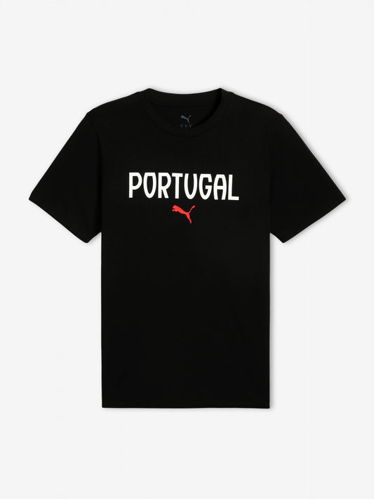 Portugal 2026 Casuals T-Shirt - Black