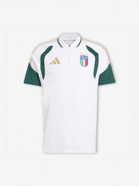 Italy 2026 Tiro Polo Shirt - White