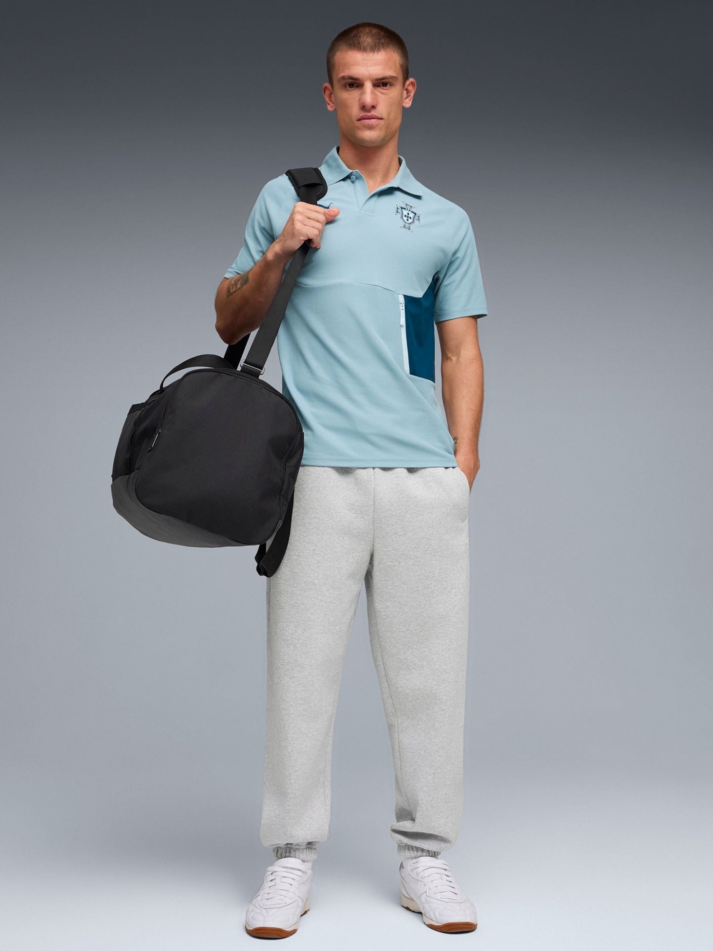 Portugal 2026 PUMATECH Polo Shirt - Blue