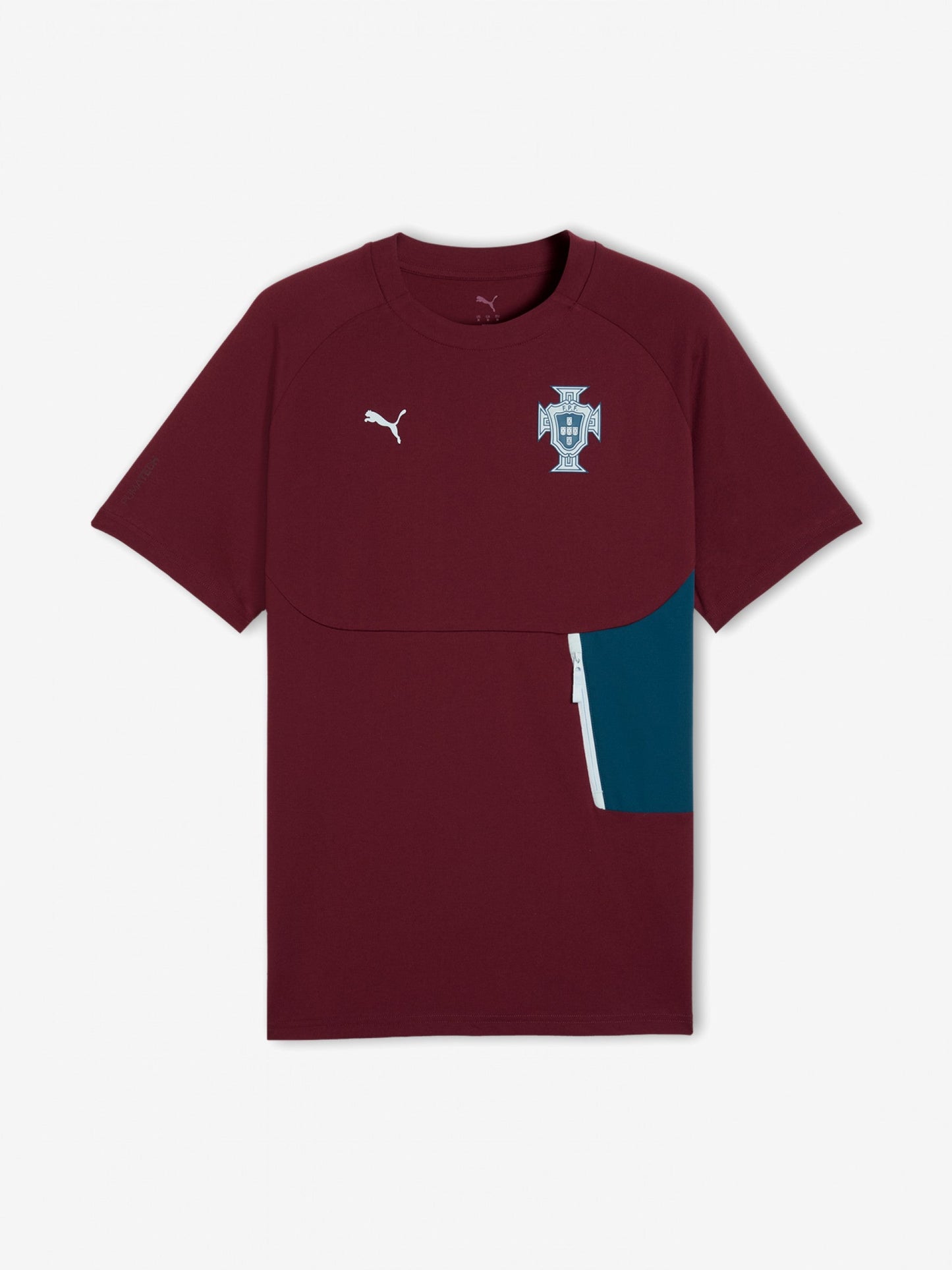 Portugal 2026 PUMATECH T-Shirt - Bordeaux