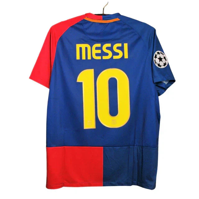 Barcelona 2008/09 Retro Shirt - Messi #10 (+Patches)