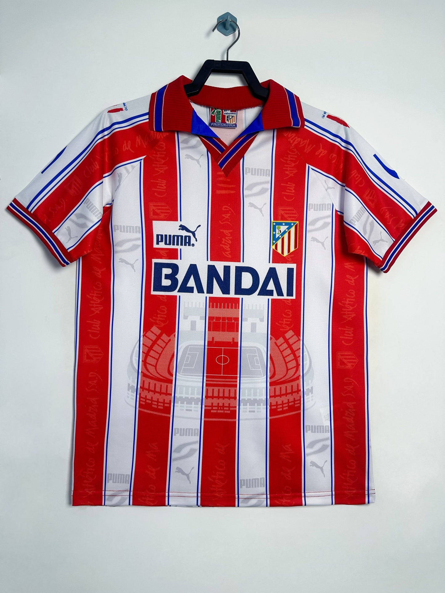 Atletico Madrid 96/97 Home Retro Shirt
