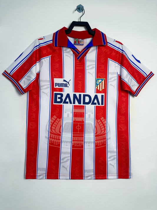 Atletico Madrid 96/97 Home Retro Shirt