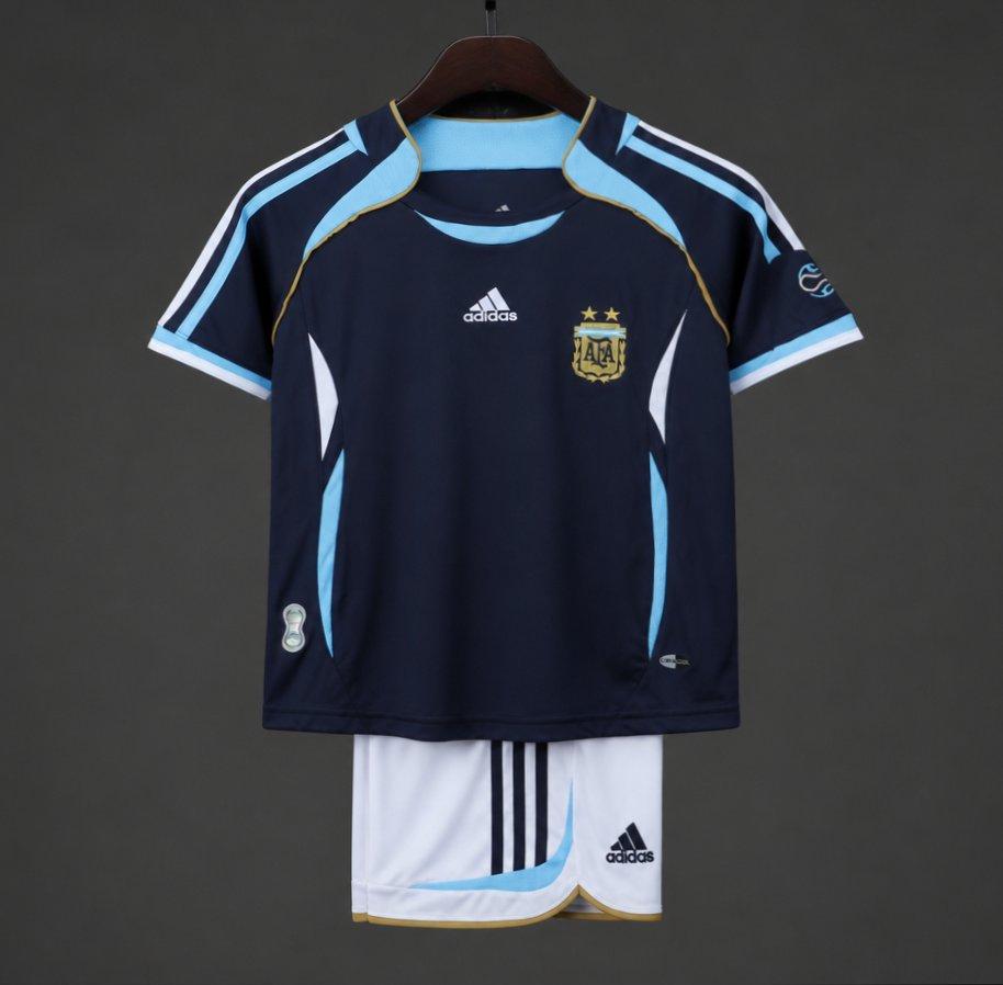 Argentina 2006 Children's Away Retro Set