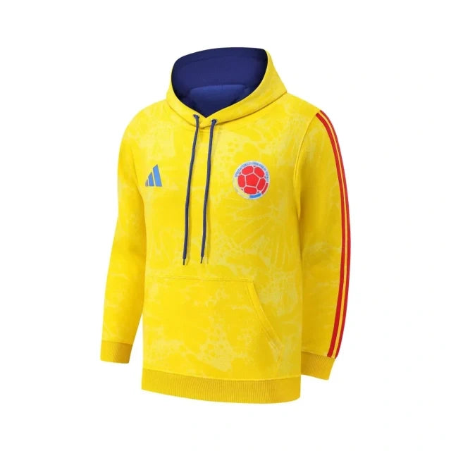 Colombia 2025/26 Team Hoodie - Yellow/Blue