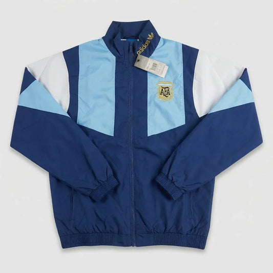 Argentina 2026 Windbreaker Jacket - Dark Blue/White