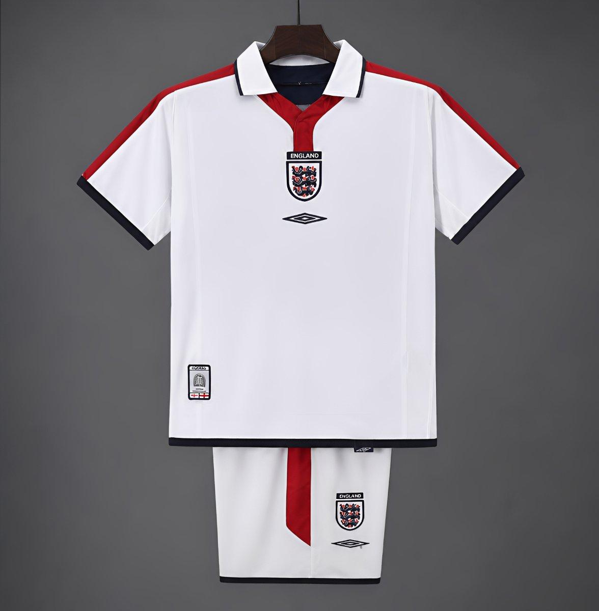 England 2003/04 Children's Home Retro Set