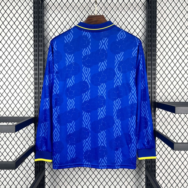 Colombia 1994 Retro Away Long Sleeve Jersey