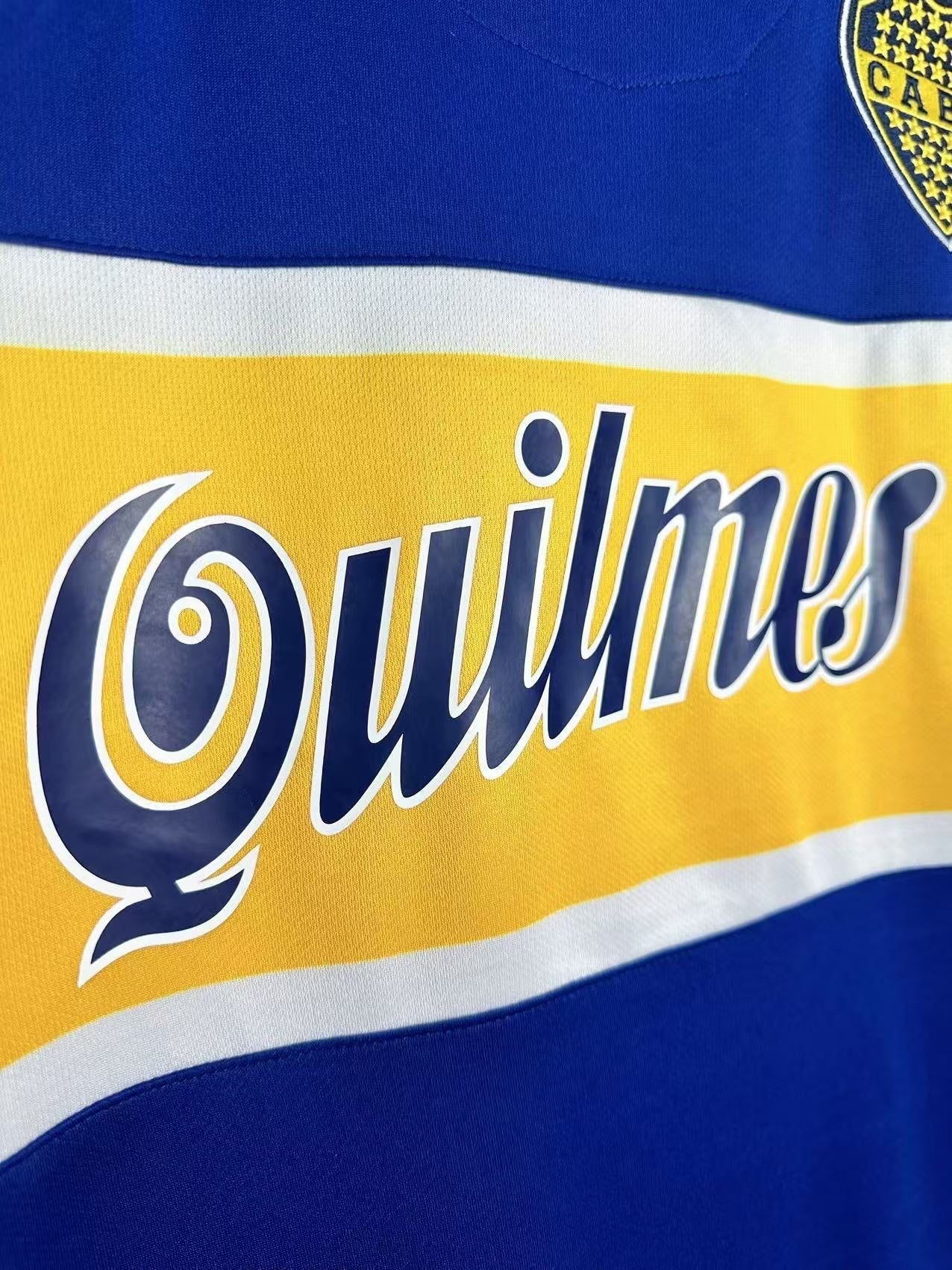 Boca Juniors 1996/97 Home Retro Shirt - Long Sleeve