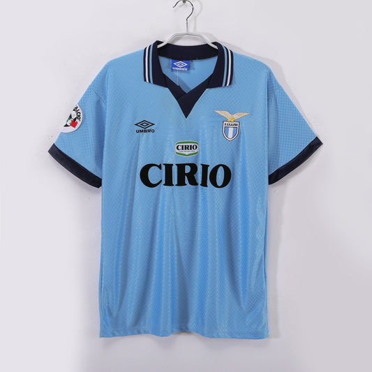Lazio 96/97 Home Retro Shirt (+Patches)