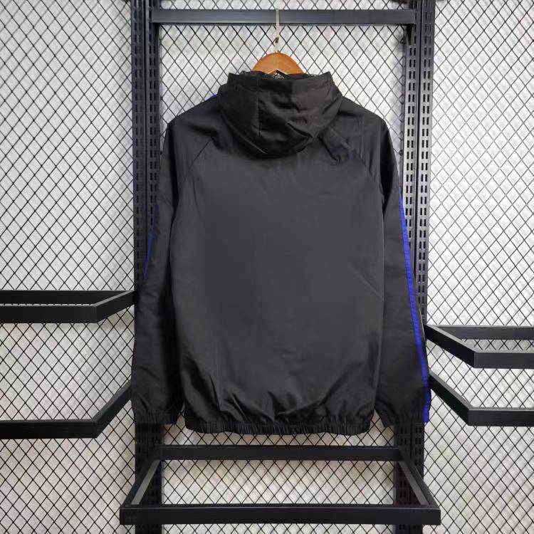 Argentina 2026 Windbreaker Jacket - Black/Blue/Red
