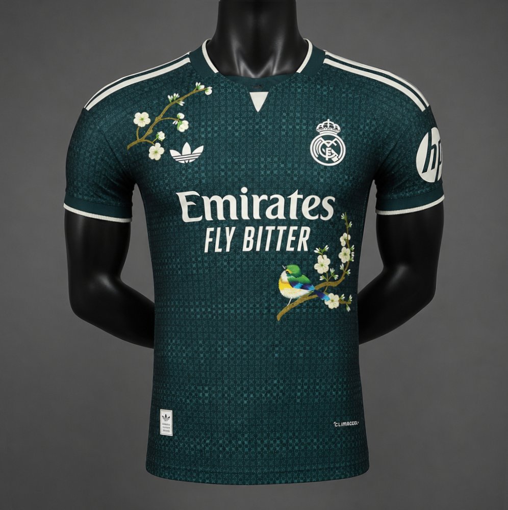 Real Madrid 26/27 Away "Floral Edition" Special Jersey - Player Version