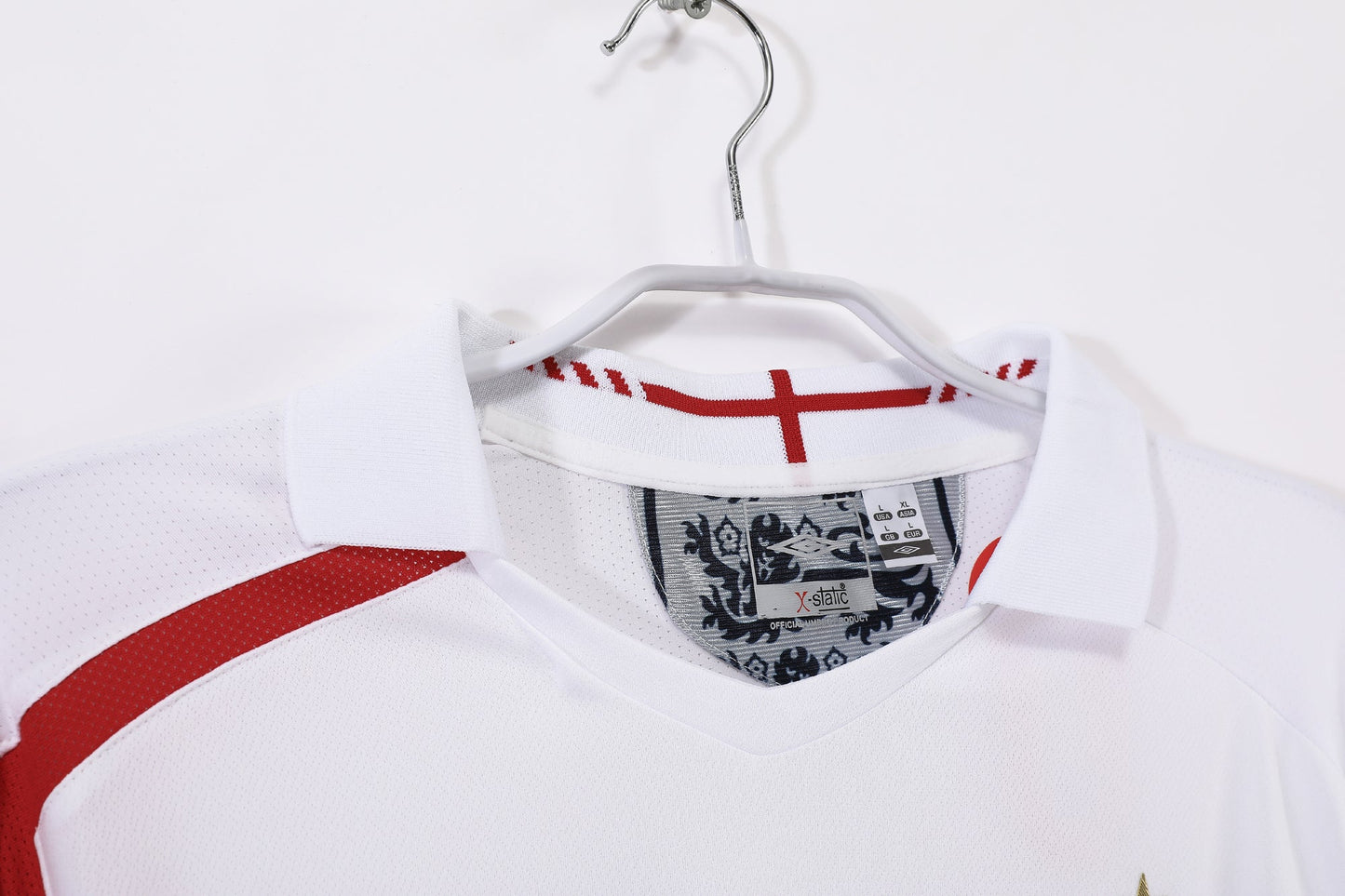 Engalnd 2006 Home Retro Shirt - Long Sleeve