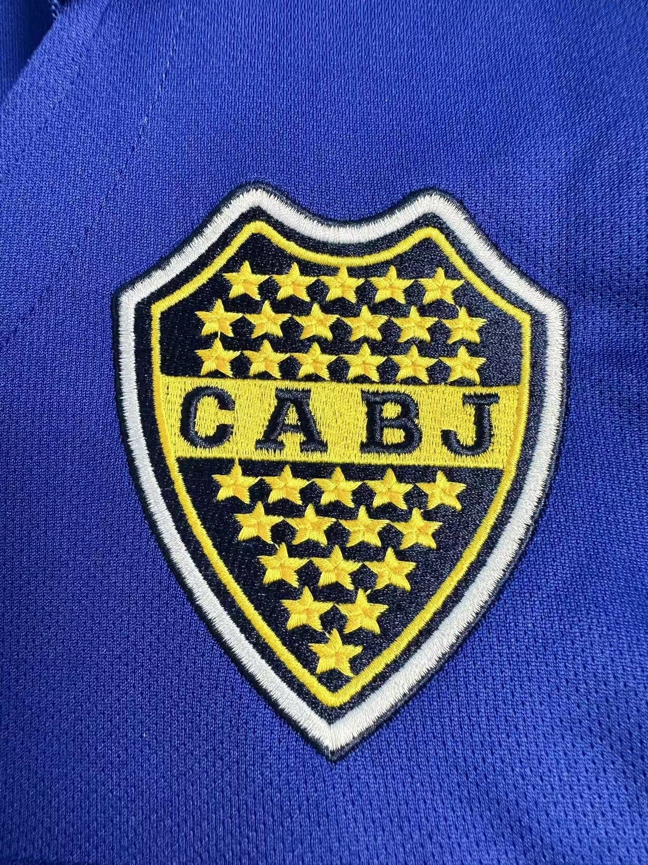 Boca Juniors 1996/97 Home Retro Shirt - Long Sleeve