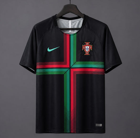 Portugal Retro Pre-Match Training - Black
