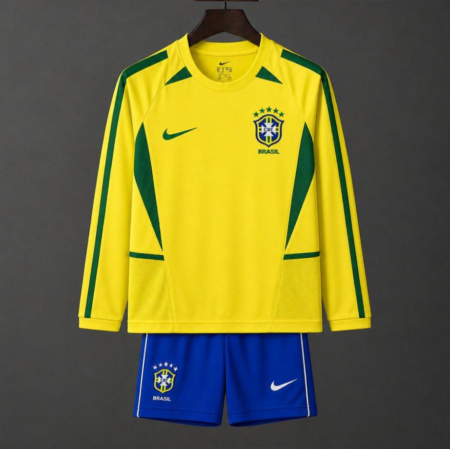 Brazil 2002 Children's Home Retro Set - Long Sleeve